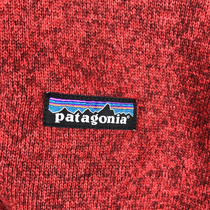 Patagonia Better Sweater 1 polyester red type Vintage Second Hand