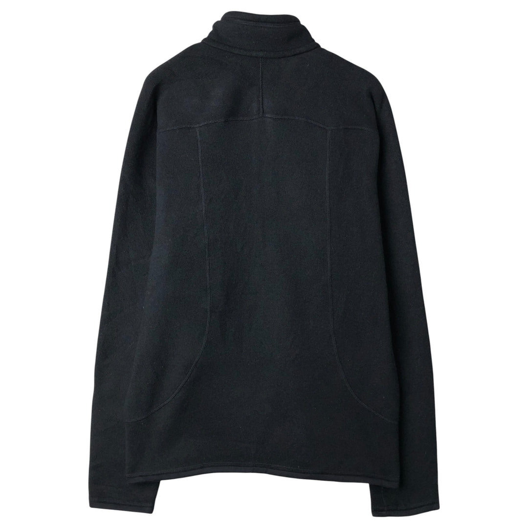 Patagonia Better Sweater Pullover 25521FA14 Half-Zip Fleece Pullover, Men's Size Small polyester black type Vintage Second Hand