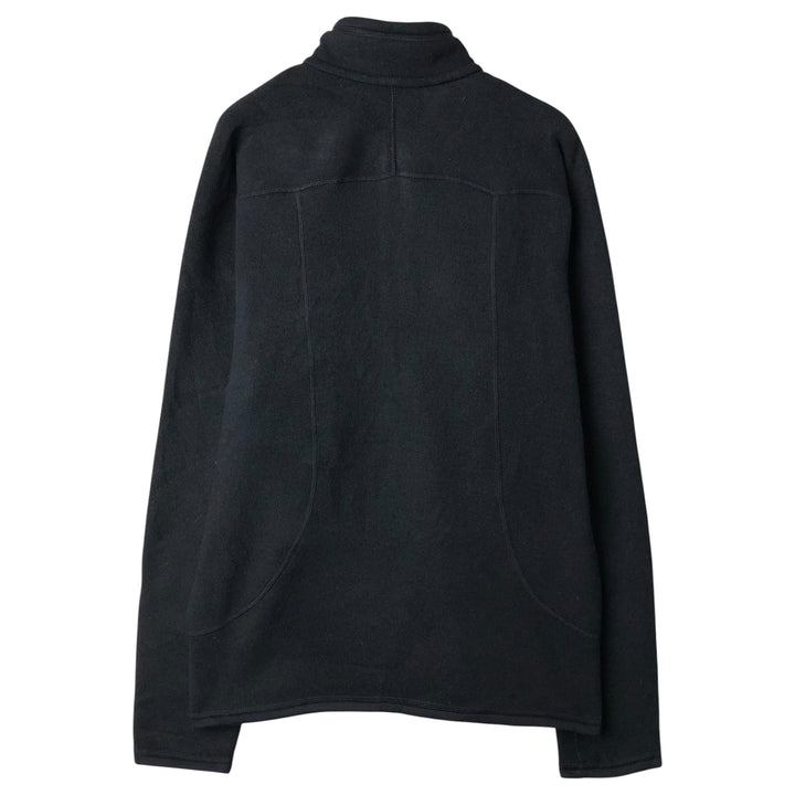Patagonia Better Sweater Pullover 25521FA14 Half-Zip Fleece Pullover, Men's Size Small polyester black type Vintage Second Hand