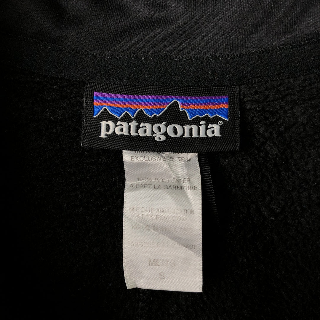 Patagonia Better Sweater Pullover 25521FA14 Half-Zip Fleece Pullover, Men's Size Small polyester black type Vintage Second Hand
