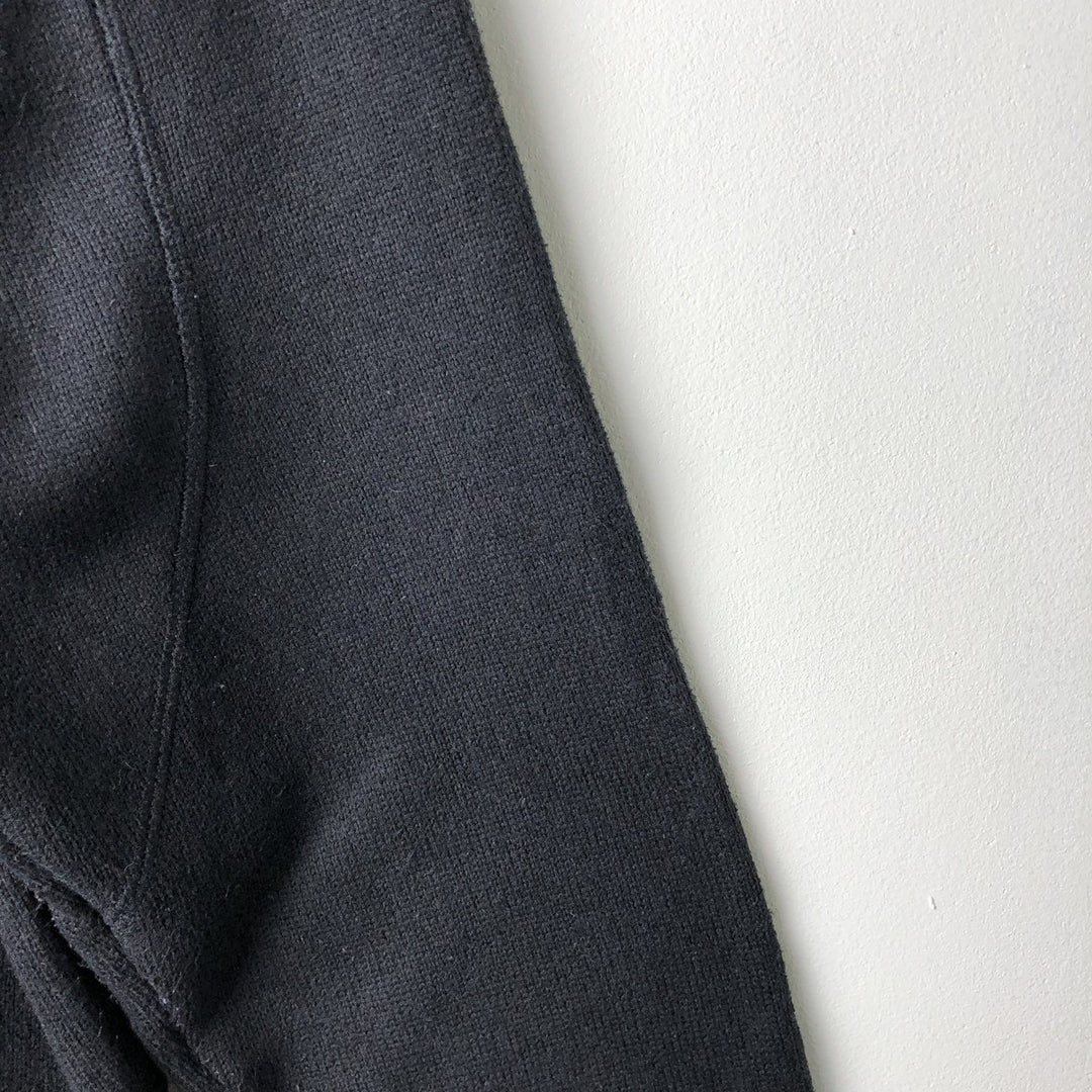 Patagonia Better Sweater Pullover 25521FA14 Half-Zip Fleece Pullover, Men's Size Small polyester black type Vintage Second Hand