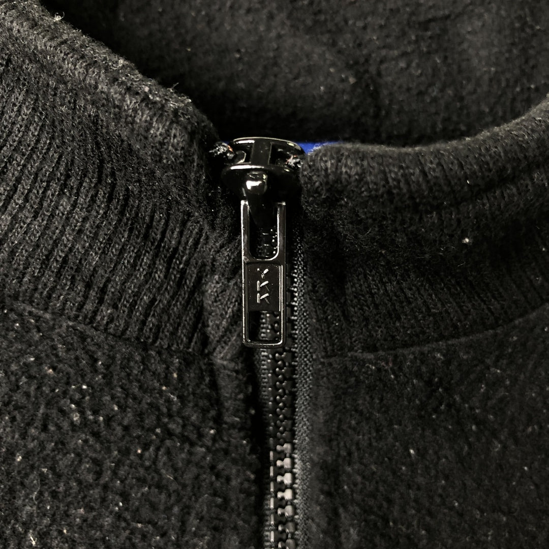 Vintage 90'S Umbro Half-Zip Fleece Pullover, Men's Size L unclear black type Vintage Second Hand