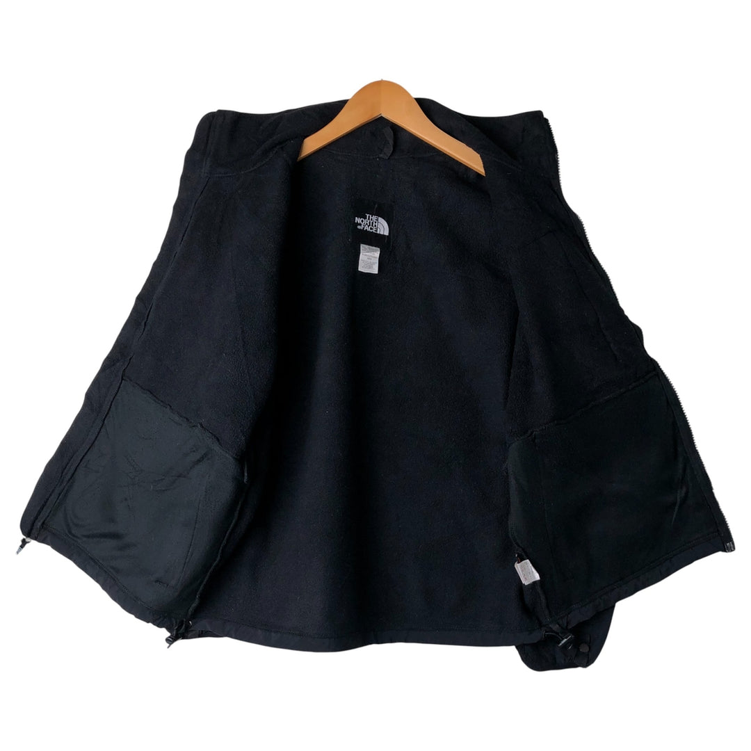 The North Face Denali Jacket, Nylon and Fleece, Women's Size M polyester black type Vintage Second Hand