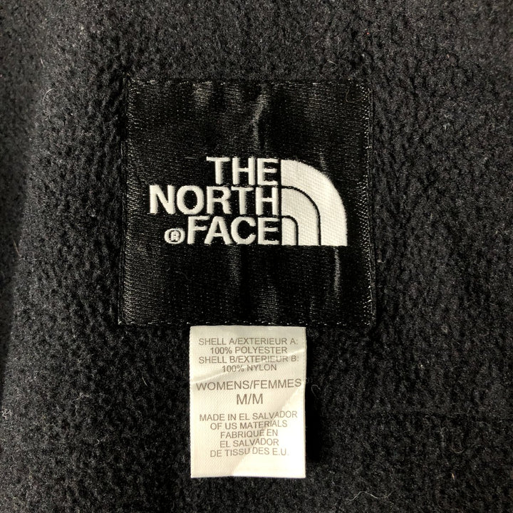The North Face Denali Jacket, Nylon and Fleece, Women's Size M polyester black type Vintage Second Hand