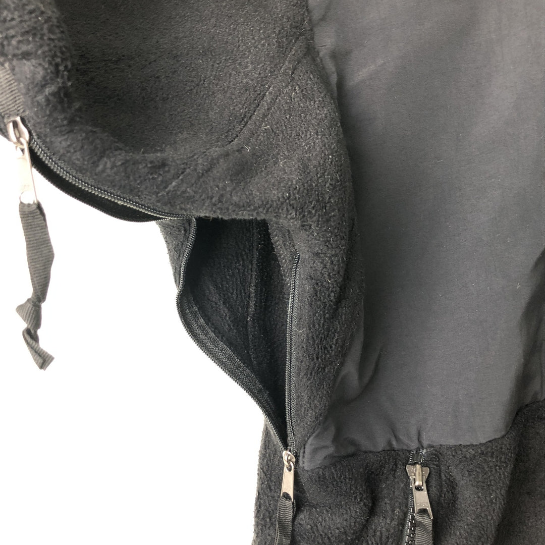 The North Face Denali Jacket, Nylon and Fleece, Women's Size M polyester black type Vintage Second Hand