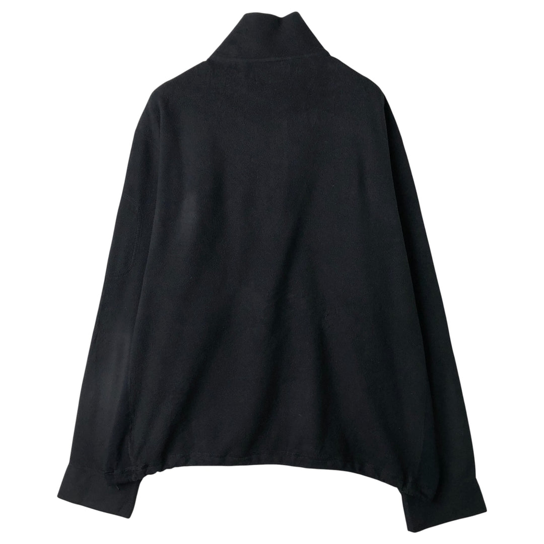 Ralph Lauren POLO by Ralph Lauren Half-Zip Fleece Pullover, Men's Size L polyester black type Vintage Second Hand