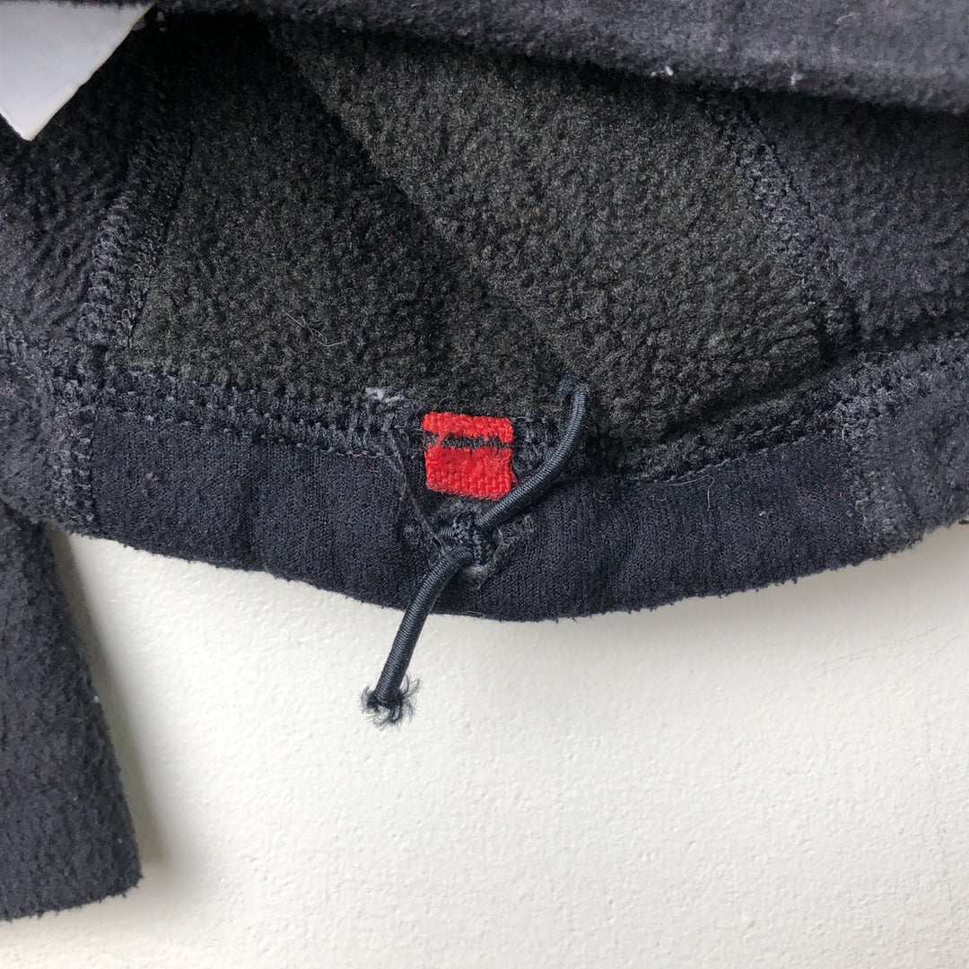 Ralph Lauren POLO by Ralph Lauren Half-Zip Fleece Pullover, Men's Size L polyester black type Vintage Second Hand