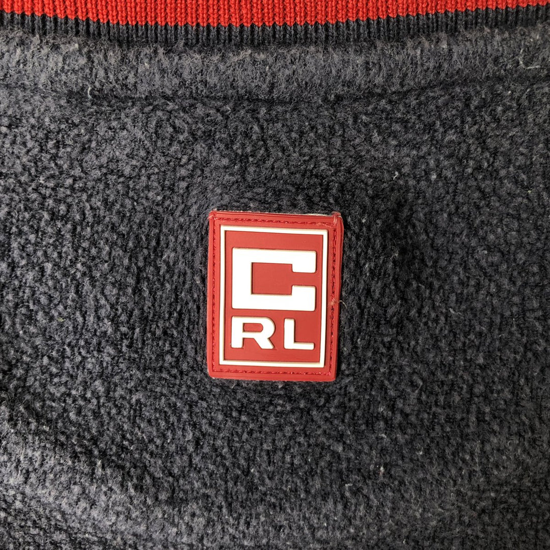 Ralph Lauren CHAPS fleece sweatshirt, men's size XXL cotton navy blue type Vintage Second Hand