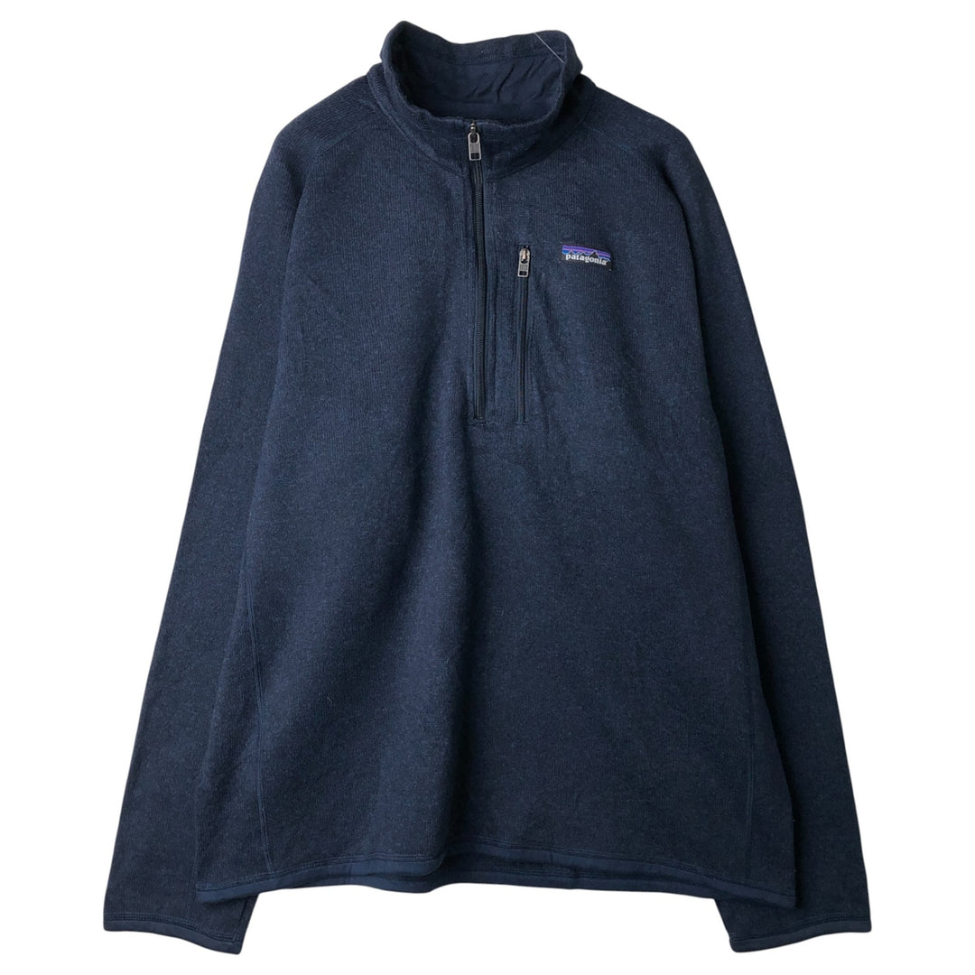 Patagonia Better Sweater 1 recycled polyester Navy blue Vintage Second Hand