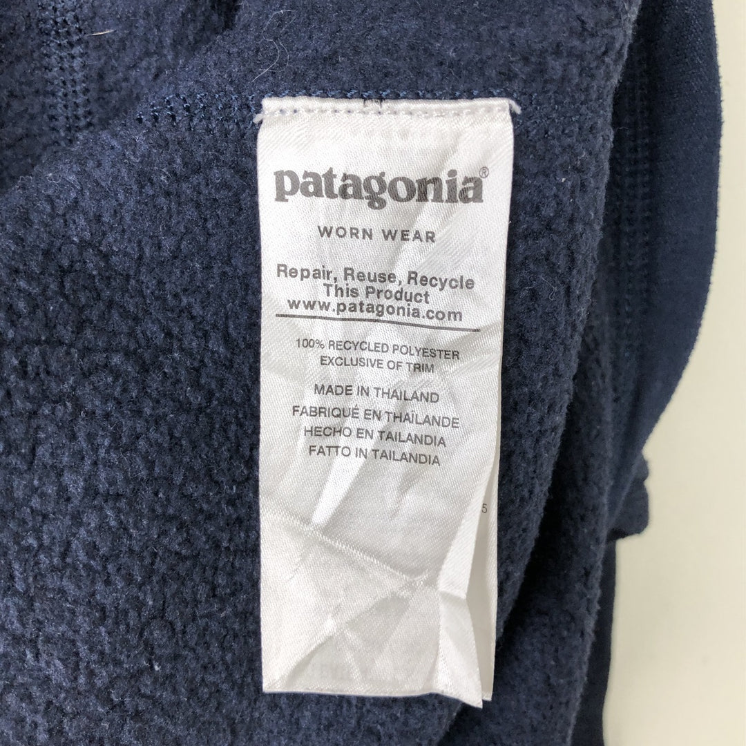 Patagonia Better Sweater 1 recycled polyester Navy blue Vintage Second Hand