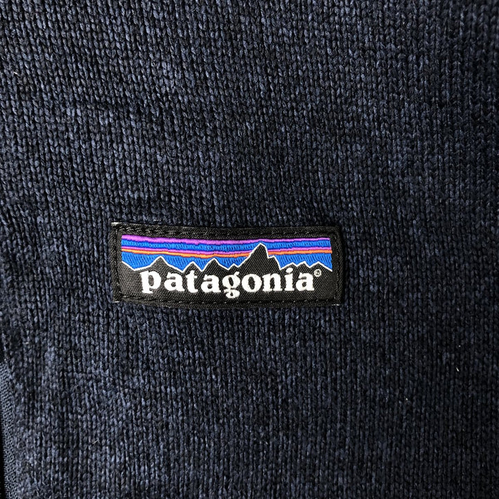 Patagonia Better Sweater 1 recycled polyester Navy blue Vintage Second Hand