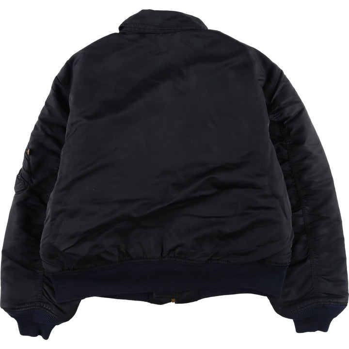 Civilian Alpha CWU-45 Nylon black type Vintage Second Hand