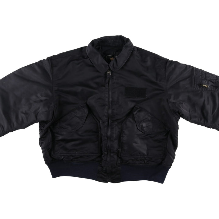 Civilian Alpha CWU-45 Nylon black type Vintage Second Hand