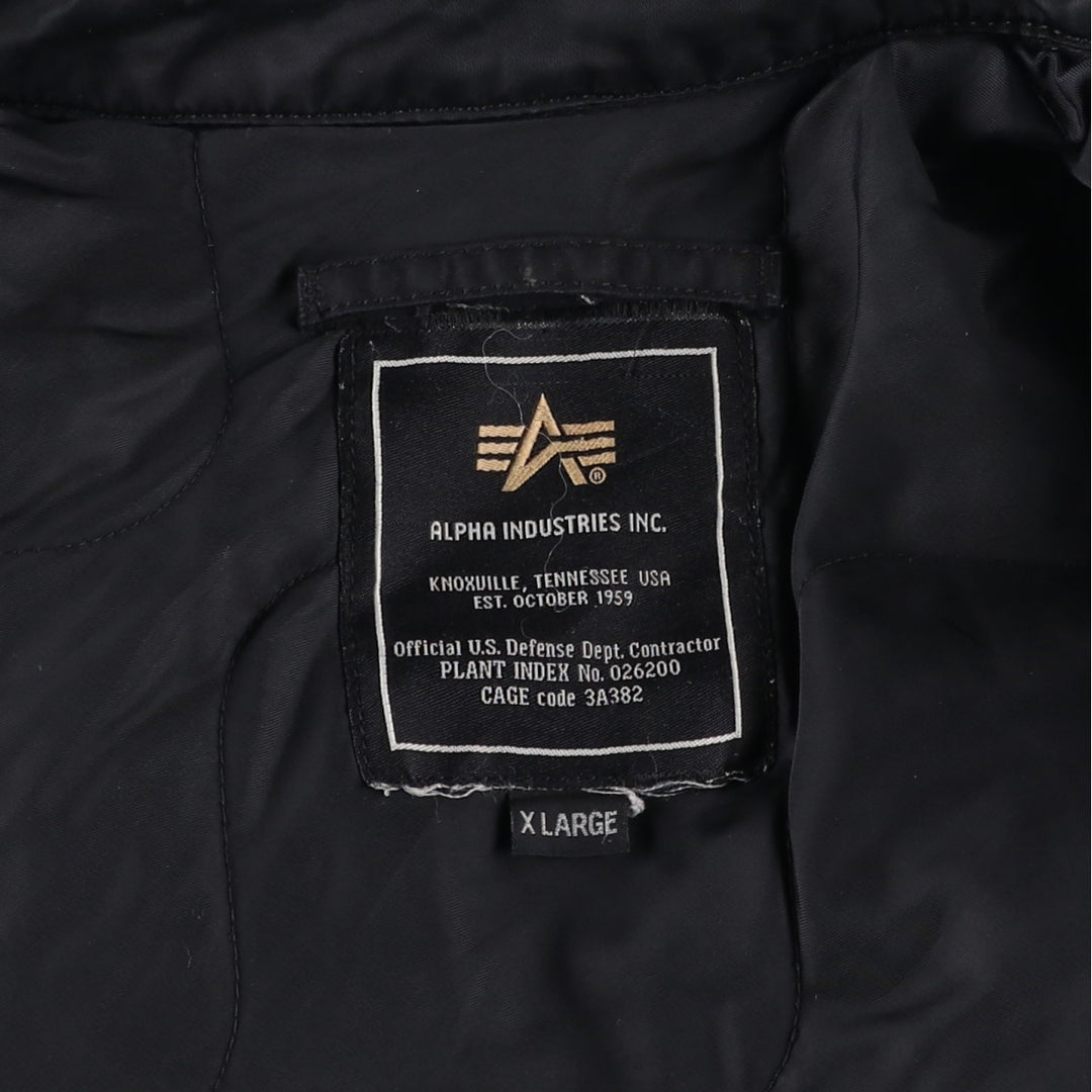 Civilian Alpha CWU-45 Nylon black type Vintage Second Hand