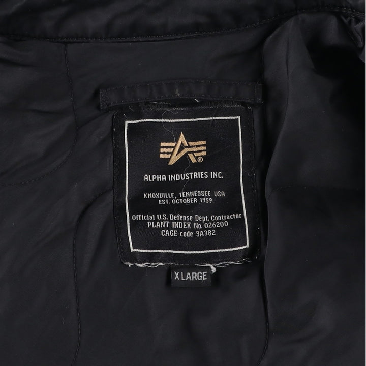 Civilian Alpha CWU-45 Nylon black type Vintage Second Hand