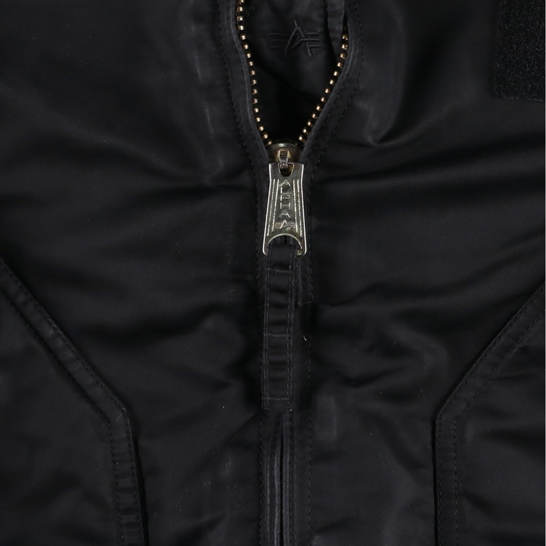 Civilian Alpha CWU-45 Nylon black type Vintage Second Hand