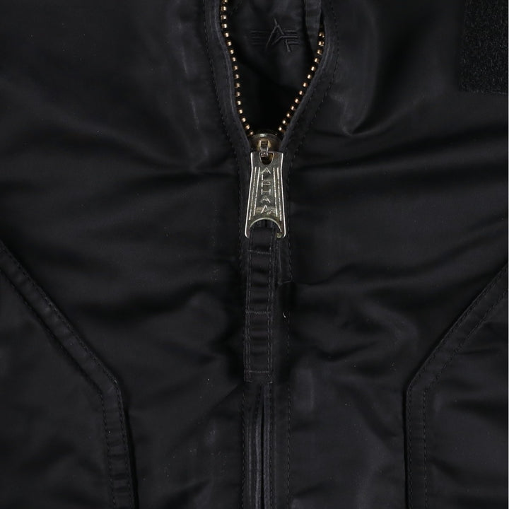 Civilian Alpha CWU-45 Nylon black type Vintage Second Hand
