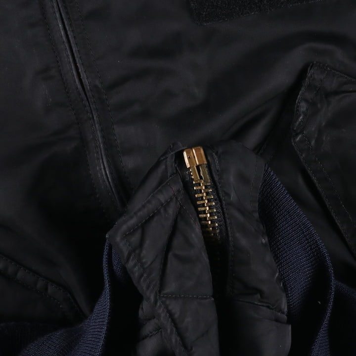 Civilian Alpha CWU-45 Nylon black type Vintage Second Hand