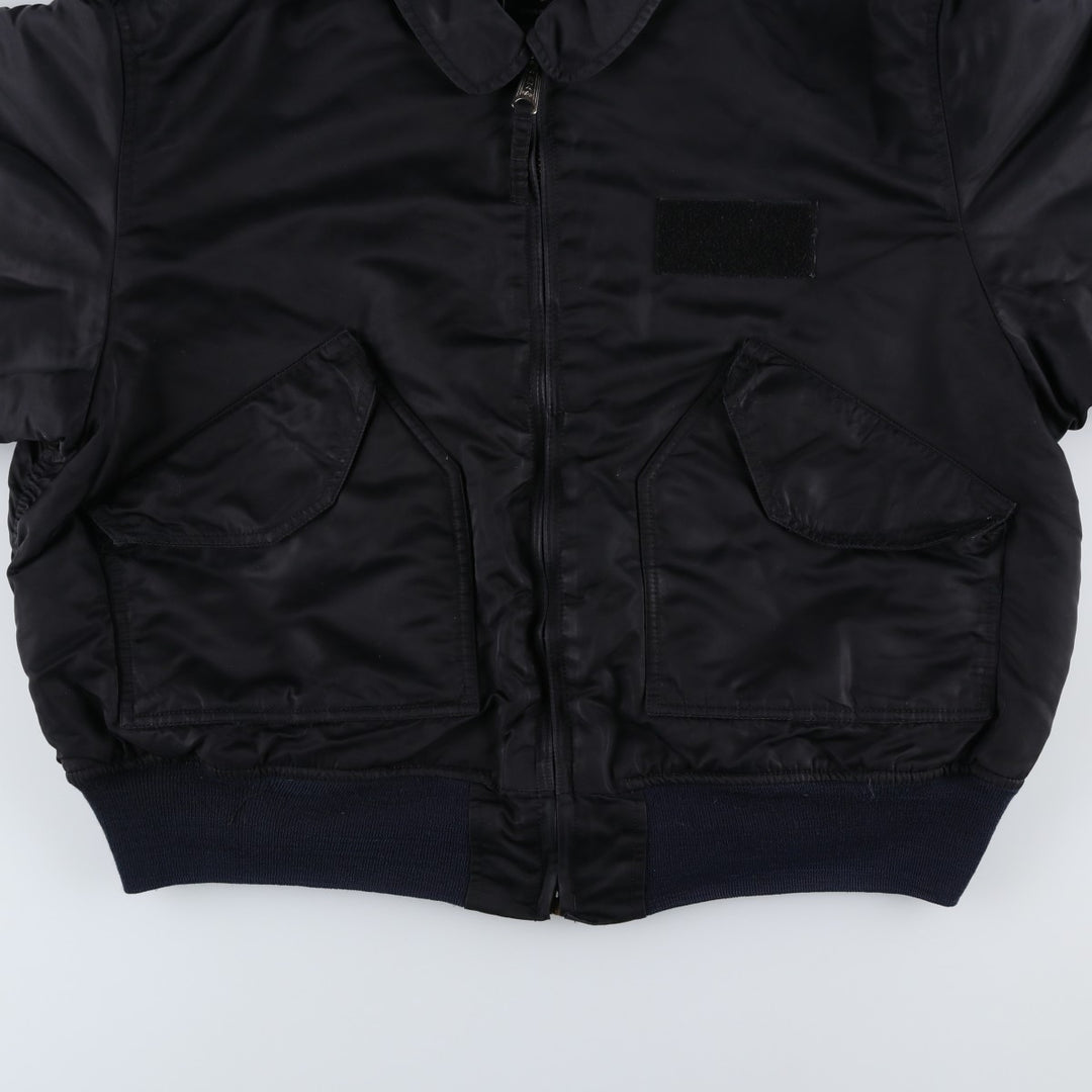 Civilian Alpha CWU-45 Nylon black type Vintage Second Hand