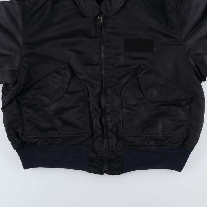 Civilian Alpha CWU-45 Nylon black type Vintage Second Hand