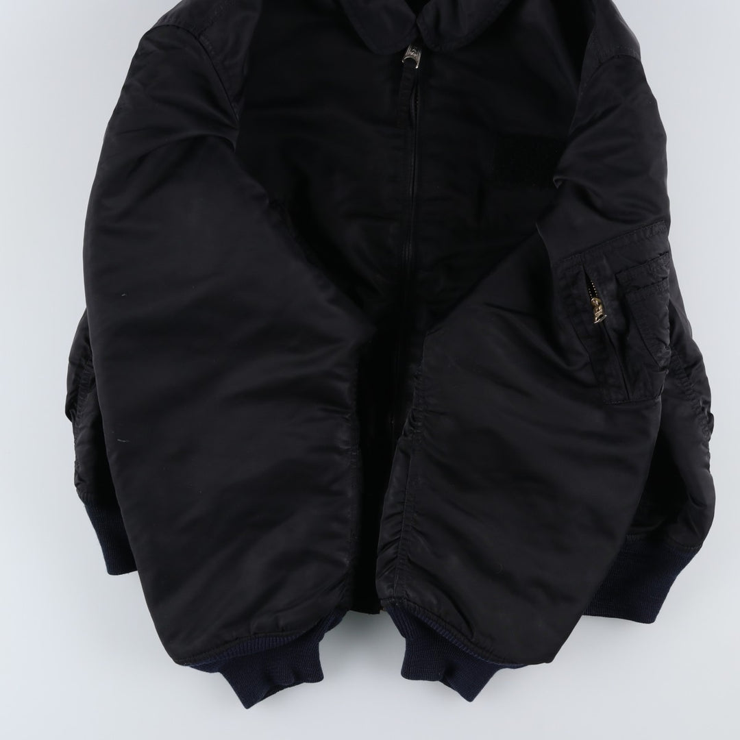 Civilian Alpha CWU-45 Nylon black type Vintage Second Hand