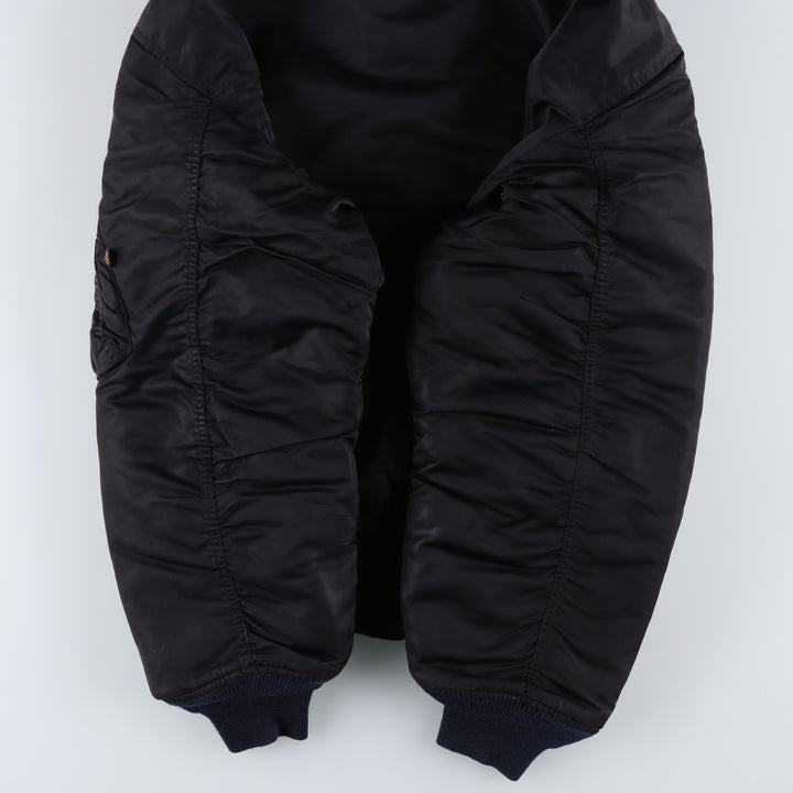 Civilian Alpha CWU-45 Nylon black type Vintage Second Hand