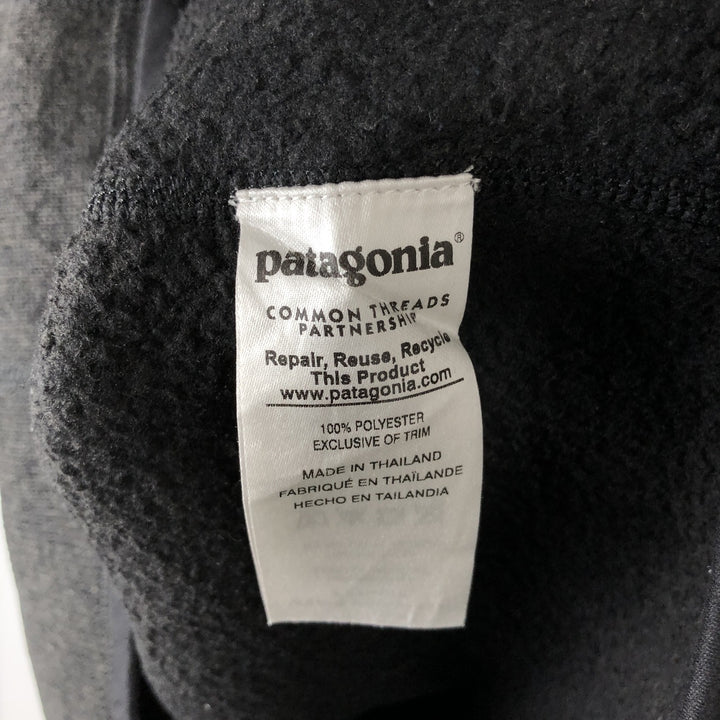Patagonia Better Sweater 1 polyester black type Vintage Second Hand