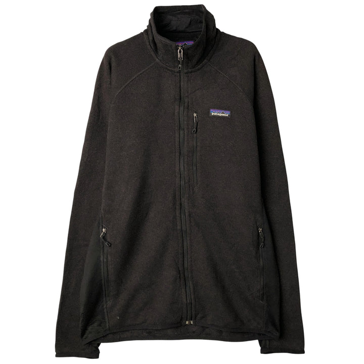 Patagonia Performance Better Sweater Jacket 25955FA18 Fleece Jacket, Men's Size Medium polyester black type Vintage Second Hand