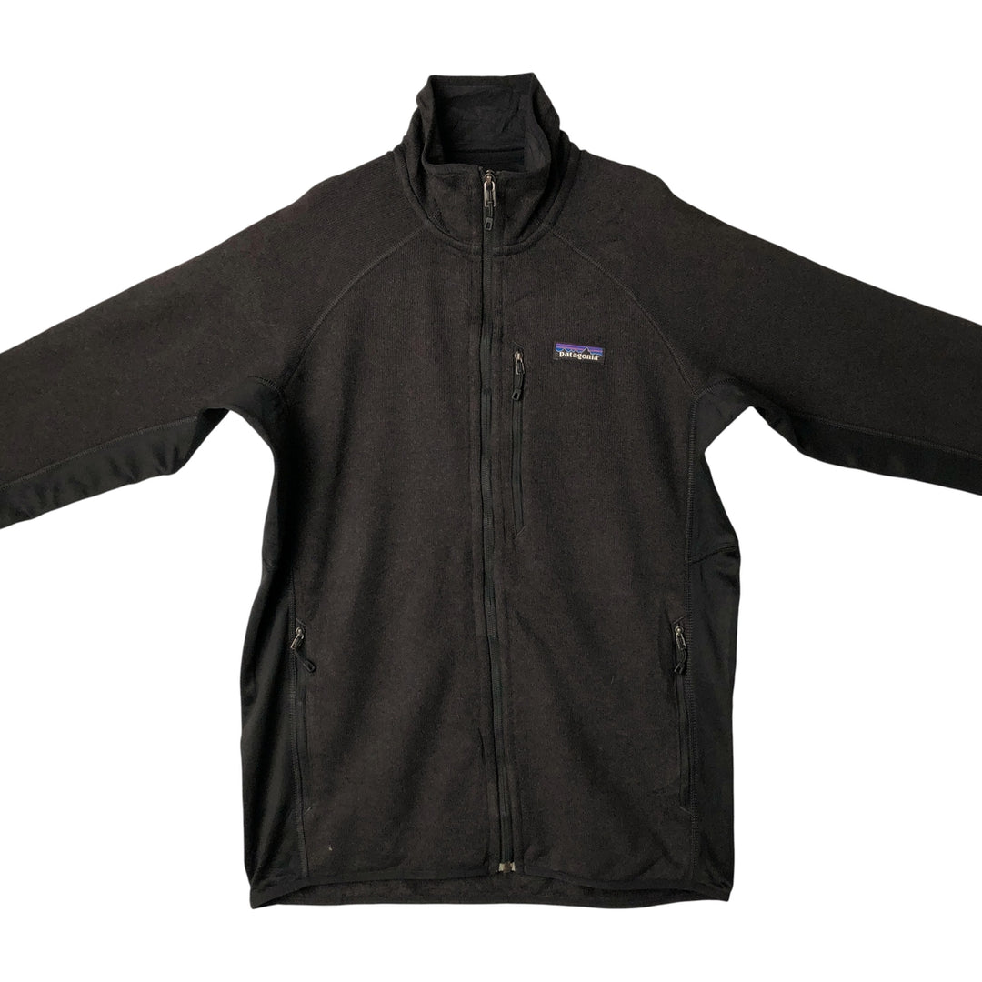 Patagonia Performance Better Sweater Jacket 25955FA18 Fleece Jacket, Men's Size Medium polyester black type Vintage Second Hand