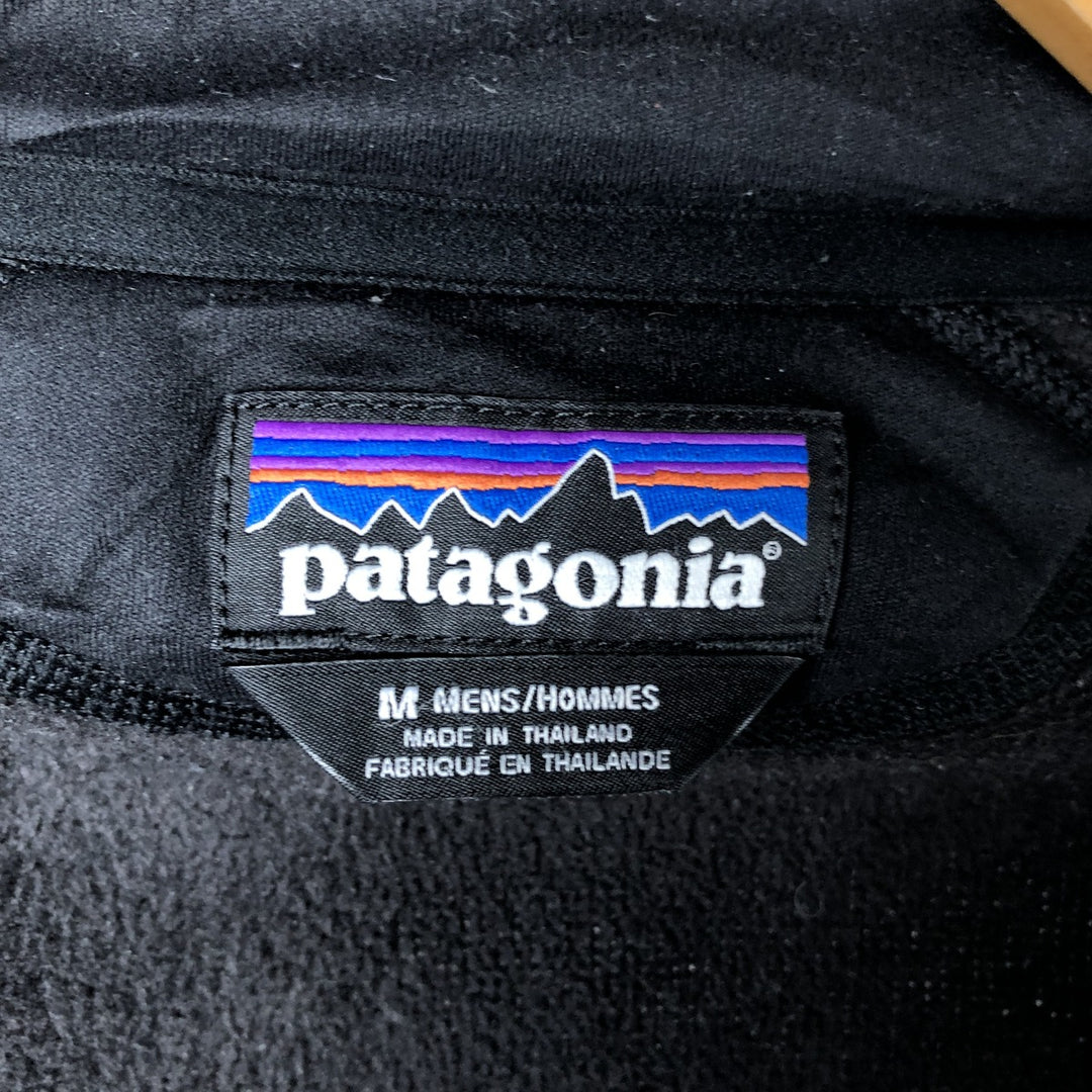 Patagonia Performance Better Sweater Jacket 25955FA18 Fleece Jacket, Men's Size Medium polyester black type Vintage Second Hand