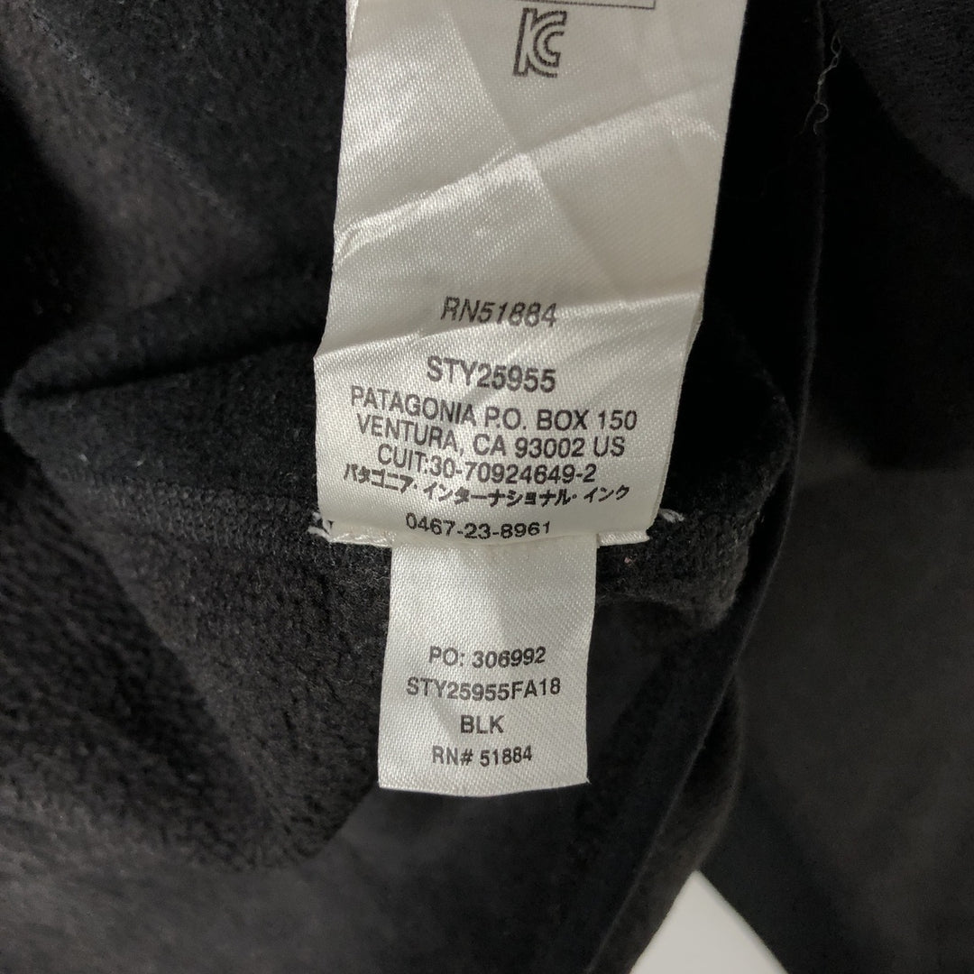 Patagonia Performance Better Sweater Jacket 25955FA18 Fleece Jacket, Men's Size Medium polyester black type Vintage Second Hand