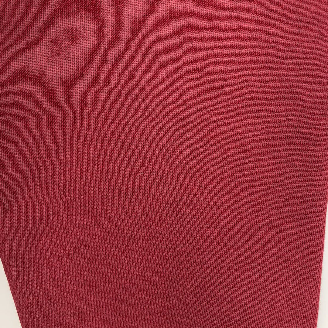 00'S Nike One Point Logo Sweatshirt Trainer Men's L size cotton Red type red-purple Vintage Second Hand