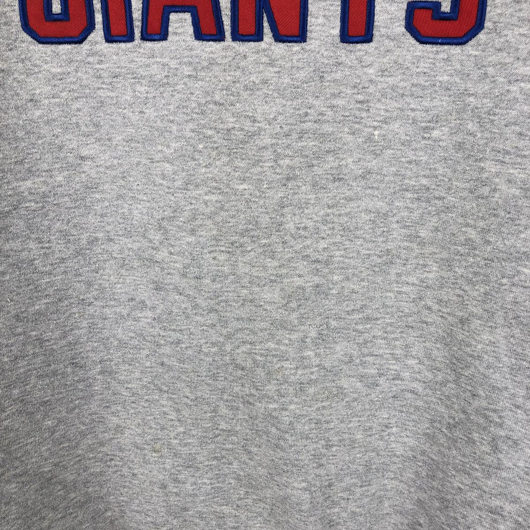 2000s~ Nike TEAM NFL NEW YORK GIANTS New York Giants Logo Sweatshirt, Men's Size Medium cotton gray type Vintage Second Hand