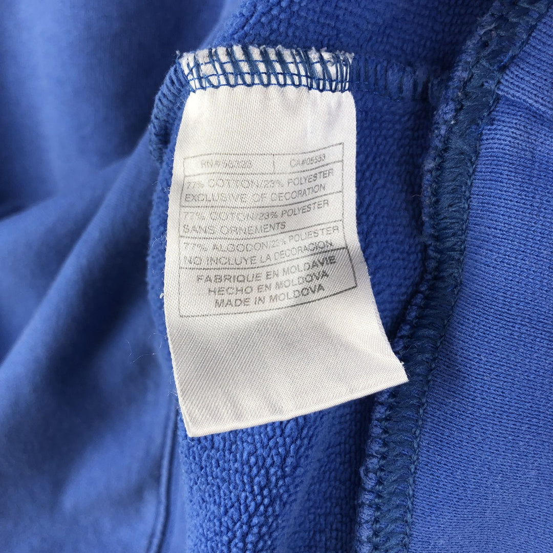 00'S Nike One Point Logo Sweatshirt Trainer Men's L size cotton blue type Vintage Second Hand