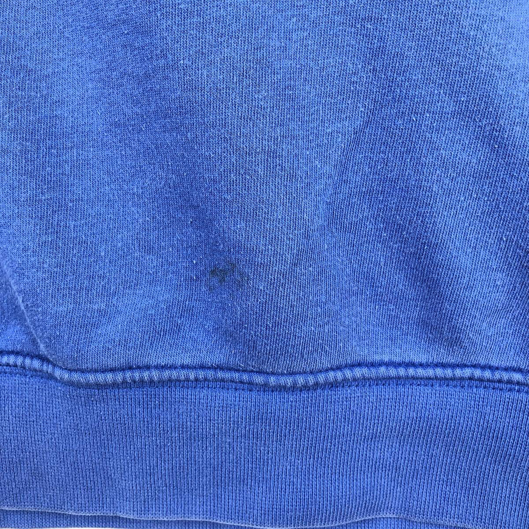 00'S Nike One Point Logo Sweatshirt Trainer Men's L size cotton blue type Vintage Second Hand