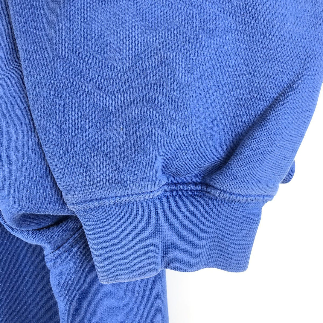 00'S Nike One Point Logo Sweatshirt Trainer Men's L size cotton blue type Vintage Second Hand