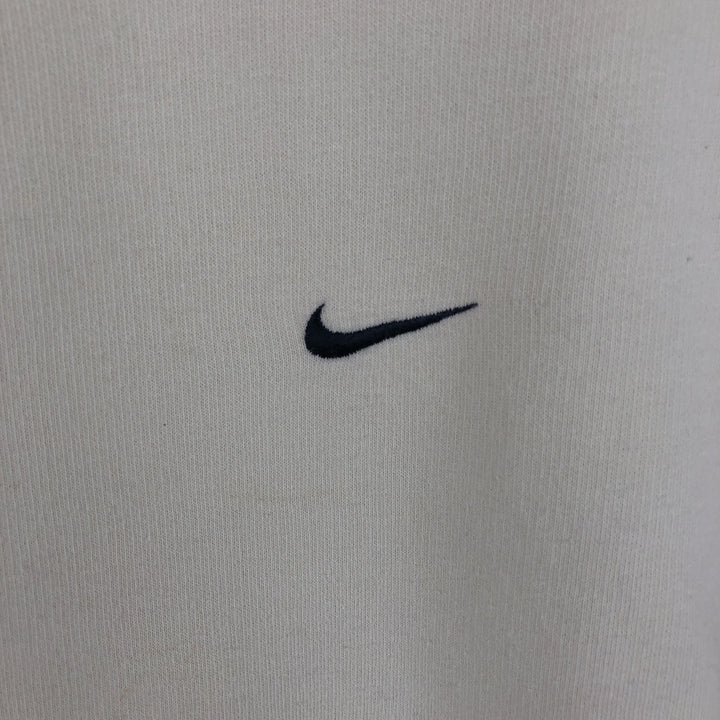 00'S Nike One Point Logo Sweatshirt Trainer Men's XL cotton Beige type Vintage Second Hand