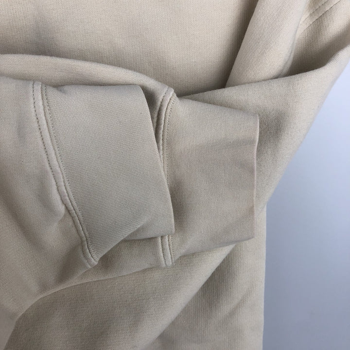 00'S Nike One Point Logo Sweatshirt Trainer Men's XL cotton Beige type Vintage Second Hand