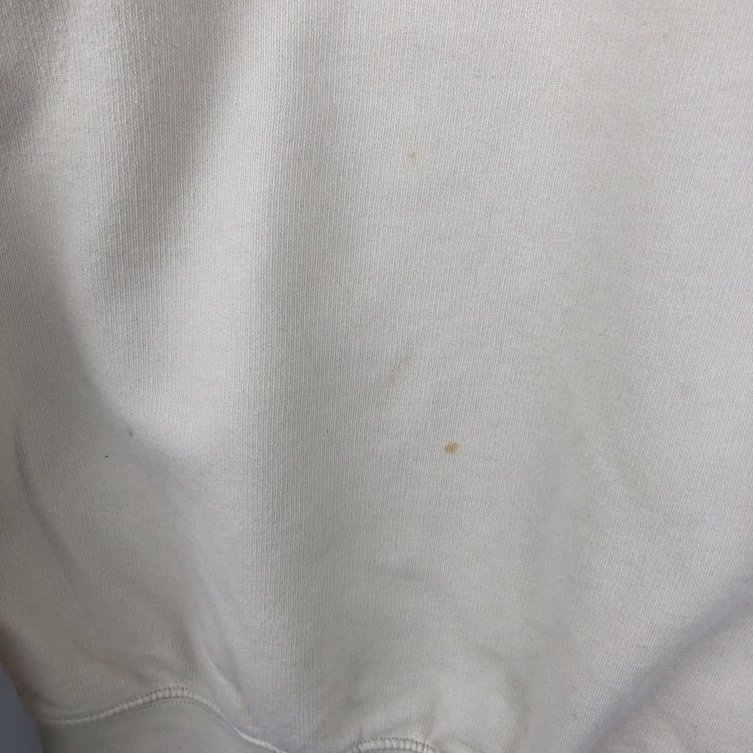 00'S Nike One Point Logo Sweatshirt Trainer Men's XL cotton Beige type Vintage Second Hand