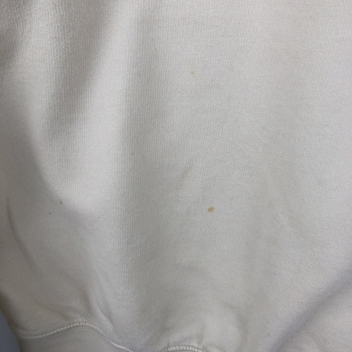 00'S Nike One Point Logo Sweatshirt Trainer Men's XL cotton Beige type Vintage Second Hand