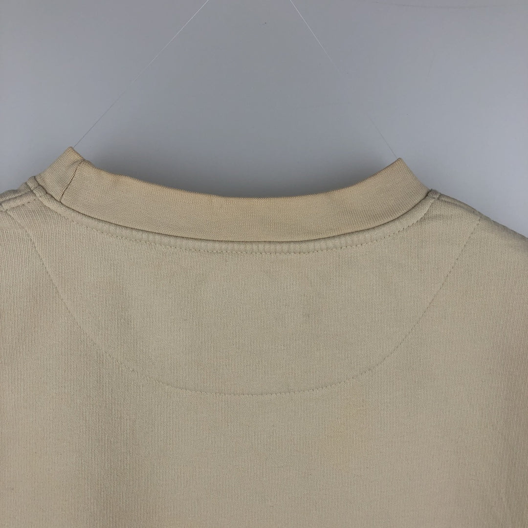 00'S Nike One Point Logo Sweatshirt Trainer Men's XL cotton Beige type Vintage Second Hand