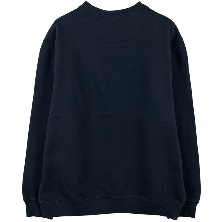 00'S Nike One Point Logo Sweatshirt Trainer Men's L size cotton navy blue type Vintage Second Hand
