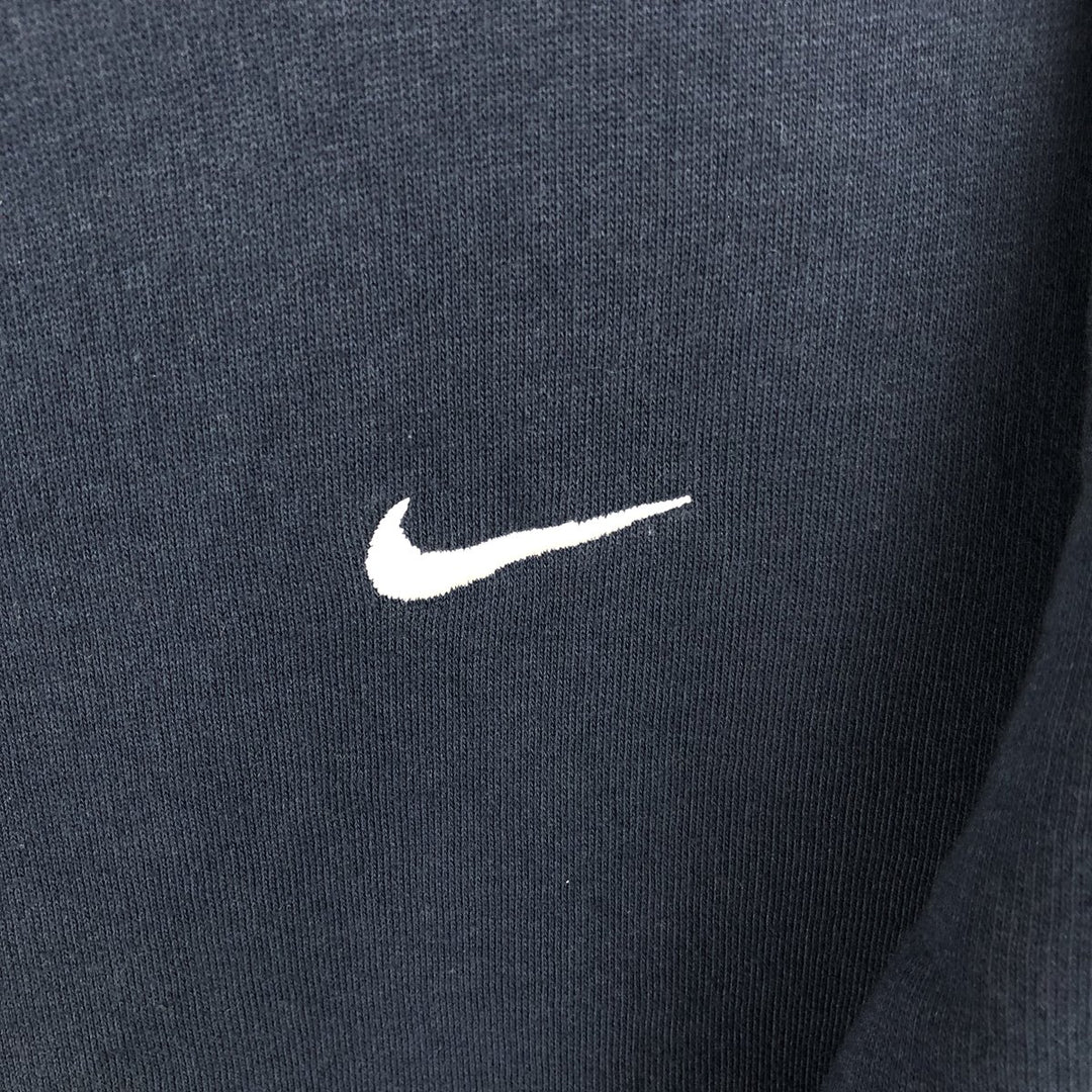 00'S Nike One Point Logo Sweatshirt Trainer Men's L size cotton navy blue type Vintage Second Hand