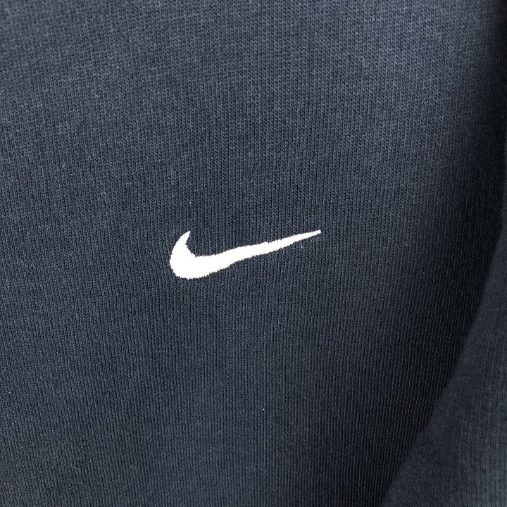 00'S Nike One Point Logo Sweatshirt Trainer Men's L size cotton navy blue type Vintage Second Hand