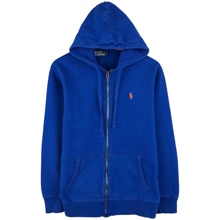 Ralph Lauren POLO by Ralph Lauren Sweat Full Zip Hoodie Men's M cotton blue type Vintage Second Hand
