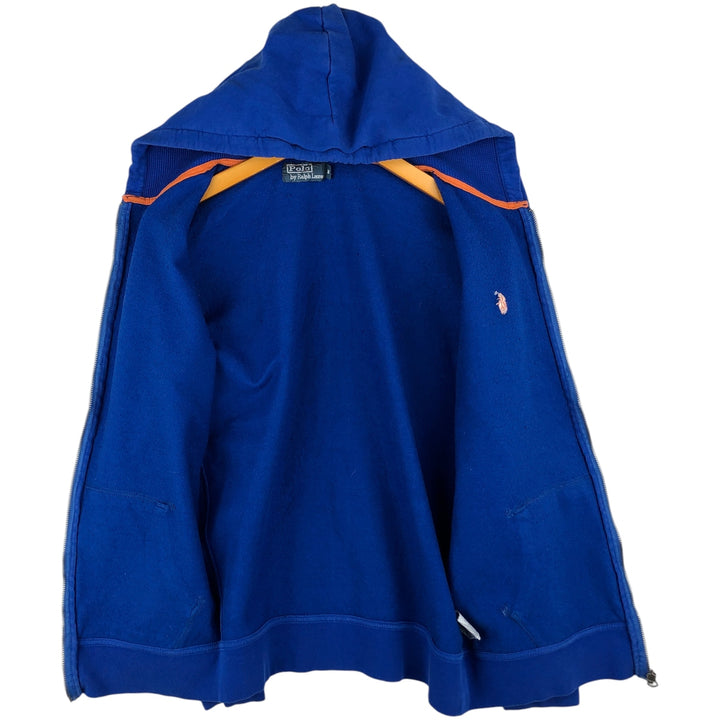 Ralph Lauren POLO by Ralph Lauren Sweat Full Zip Hoodie Men's M cotton blue type Vintage Second Hand