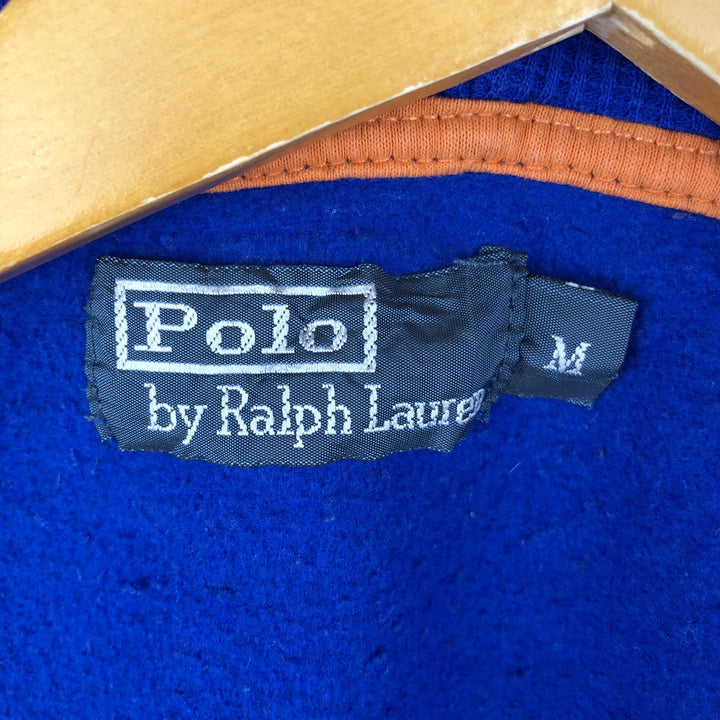 Ralph Lauren POLO by Ralph Lauren Sweat Full Zip Hoodie Men's M cotton blue type Vintage Second Hand