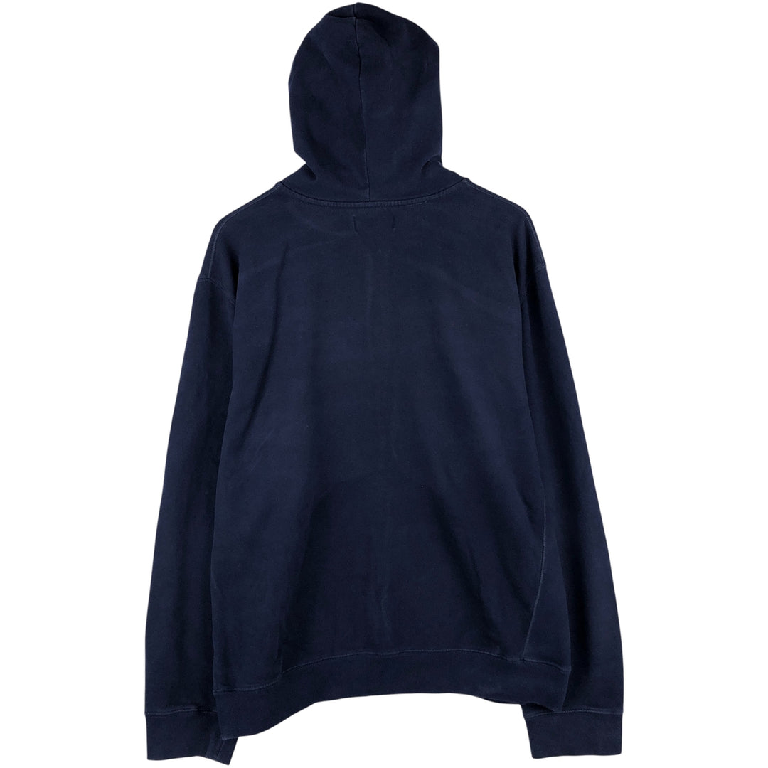 Ralph Lauren POLO by Ralph Lauren Sweat Full Zip Hoodie Men's XXL cotton navy blue type Vintage Second Hand