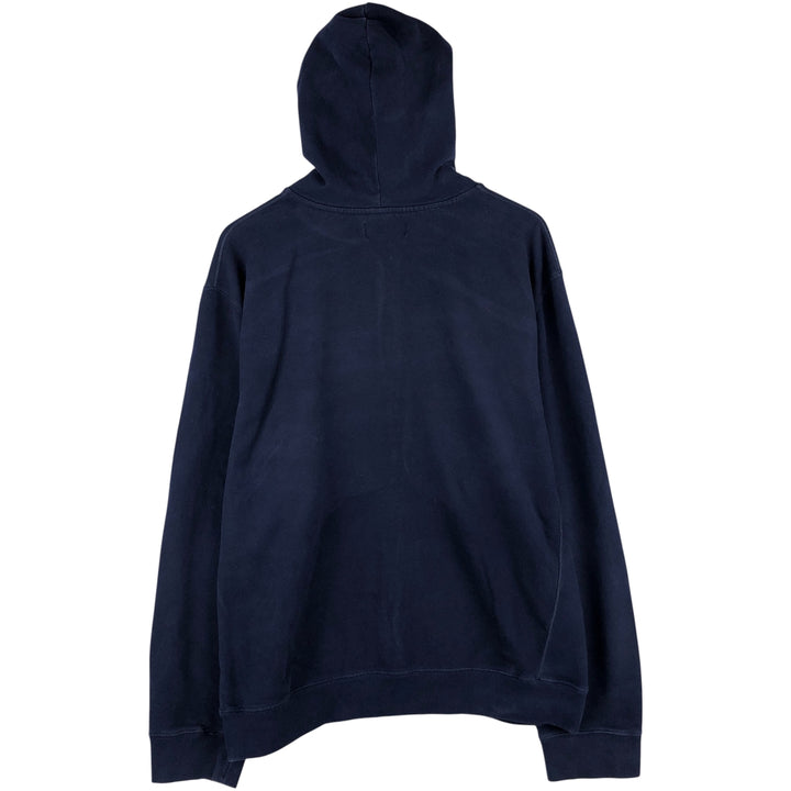 Ralph Lauren POLO by Ralph Lauren Sweat Full Zip Hoodie Men's XXL cotton navy blue type Vintage Second Hand