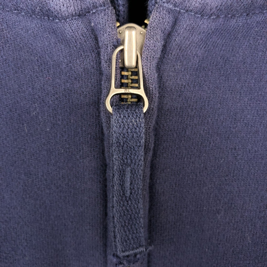 Ralph Lauren POLO by Ralph Lauren Sweat Full Zip Hoodie Men's XXL cotton navy blue type Vintage Second Hand